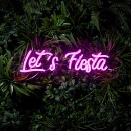 Let's Fiesta Neon Wall Light - thumbnail 1