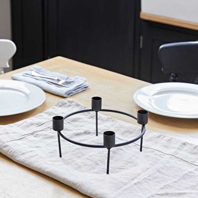 20cm Table Taper Candle Holder - image 1