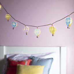 12 Hot Air Balloon Battery Children's Fairy Lights - thumbnail 2