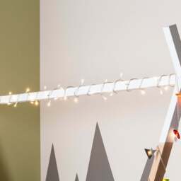 50 Warm White LED Indoor Fairy Lights On Clear Cable with Remote - thumbnail 2