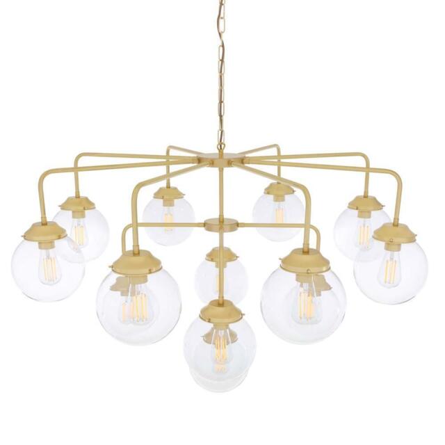 Rome Chandelier - Mullan Lighting, 200cm / Clear