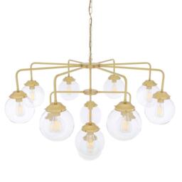 Rome Chandelier - Mullan Lighting, 200cm / Clear