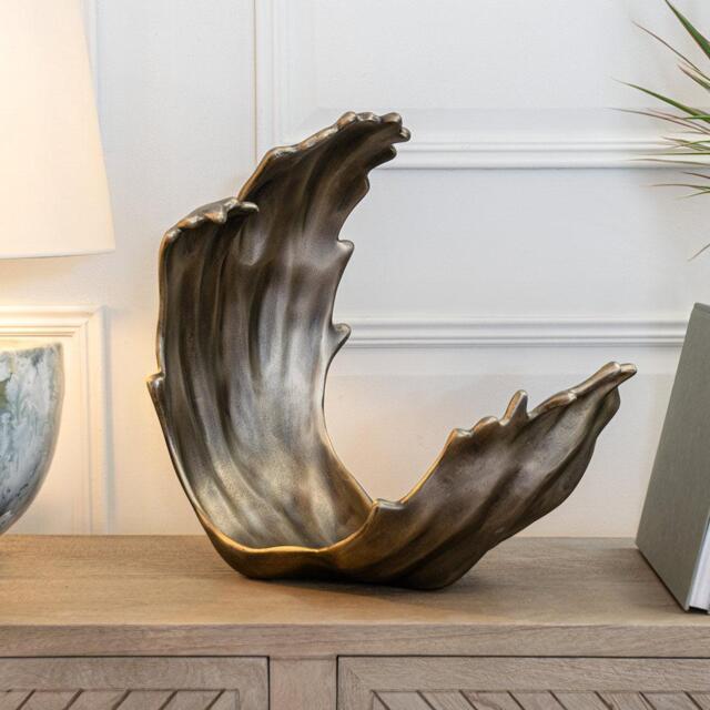 Sean Ornament, Antique Gold