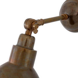 Baku Wall Light - Mullan Lighting - Antique Brass - thumbnail 4