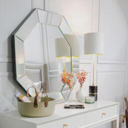 Leigh Large Octagonal Mirror - thumbnail 1