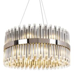 Colmar 80cm Chandelier Nickel - thumbnail 2