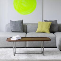 DT114 Walnut Rectangular Coffee Table