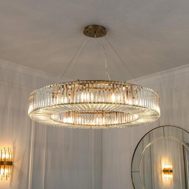 Panora Over Dining Table Chandelier - Elegant Lighting Fixture - RV Astley - image 1