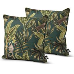 B Outdoor Cushion Twin Pack - Monkey - thumbnail 1