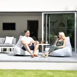 Mighty B-Bag - Outdoor Bean Bag Chair - Pastel Blue - thumbnail 2