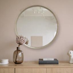 Foyle Mirror Antique Silver