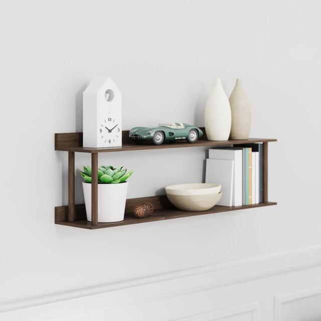 Platform 2 Wall Shelf - Walnut - image 1