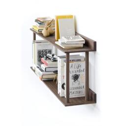 Platform 2 Wall Shelf - Walnut - thumbnail 6