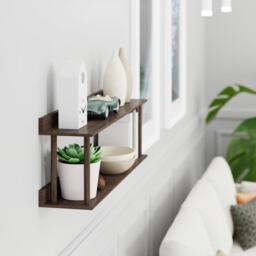 Platform 2 Wall Shelf - Walnut - thumbnail 3