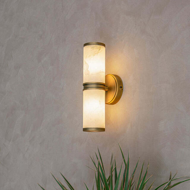 Eloise Alabaster Wall Lamp - image 1