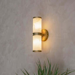 Eloise Alabaster Wall Lamp - thumbnail 1
