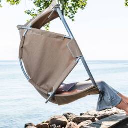 Cocoon Hang Chair Outdoor - Beige - TRIMM Copenhagen - thumbnail 6