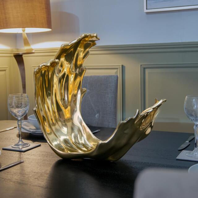 Sean Ornament, Polished Gold