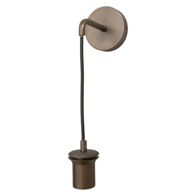 Astley Wall Pendant in Brushed Muted Bronze, Fitting Only