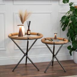 Morley Pair of Side Tables - thumbnail 1
