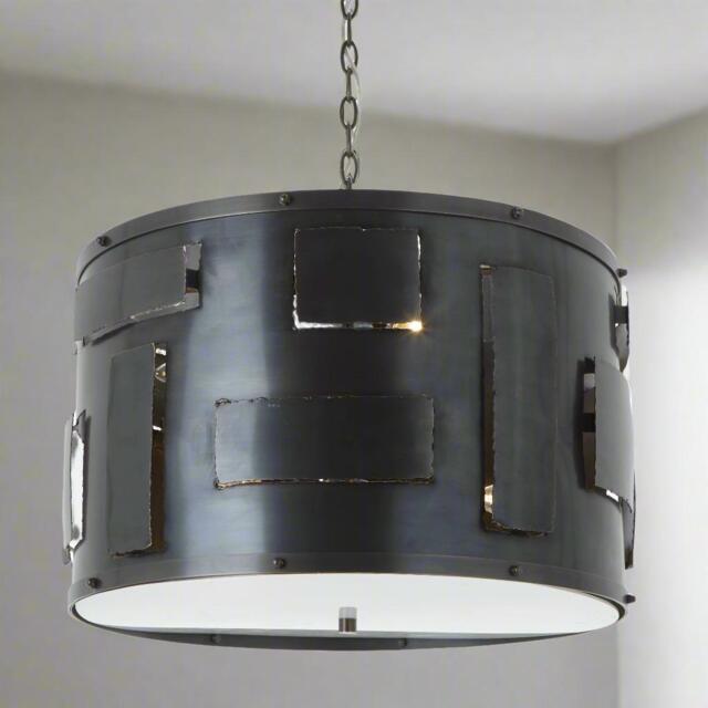 Colmar Antique Brass Pendant - image 1