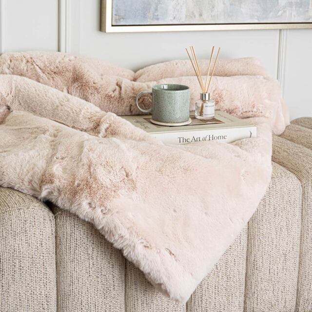 Regal Throw - Beige - image 1