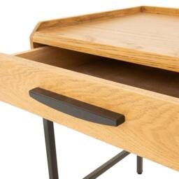 Brue One Drawer Side Table - thumbnail 3