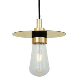 Kai Pendant Light - Mullan Lighting, Polished Brass / 100cm