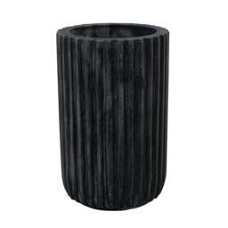 Sol Vase, Black
