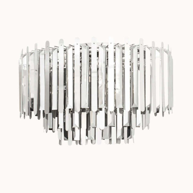 Mabel Flush Fitting Ceiling Light, 70cm