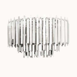 Mabel Flush Fitting Ceiling Light, 70cm