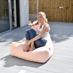 Mighty B-Bag - Outdoor Bean Bag Chair - Pastel Orange - thumbnail 3