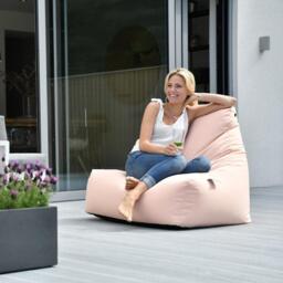 Mighty B-Bag - Outdoor Bean Bag Chair - Pastel Orange - thumbnail 5