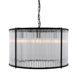Caledon Grand Chandelier with Glass Rods - Mullan Lighting, 300cm