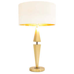 Segre Table Lamp, Pale Gold