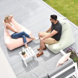 Mighty B-Bag - Outdoor Bean Bag Chair - Pastel Green - thumbnail 2