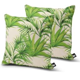 B Outdoor Cushion Twin Pack - Palm - thumbnail 1