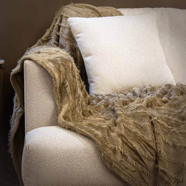 Velma Taupe Throw - image 1