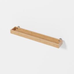 Yoku Tray Shelf Wall Storage - Natural Oak - Bathroom Accessories, Yoku 554