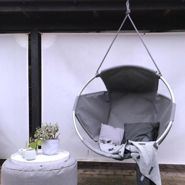 Cocoon Hang Chair Outdoor - Grey - TRIMM Copenhagen - image 1