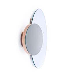 Wall Mirror Eclipse - Natural Oak - thumbnail 1