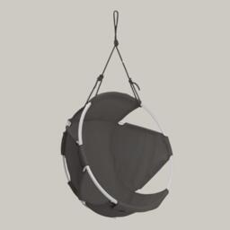 Cocoon Wool Hang Chair - TRIMM Copenhagen, Brown