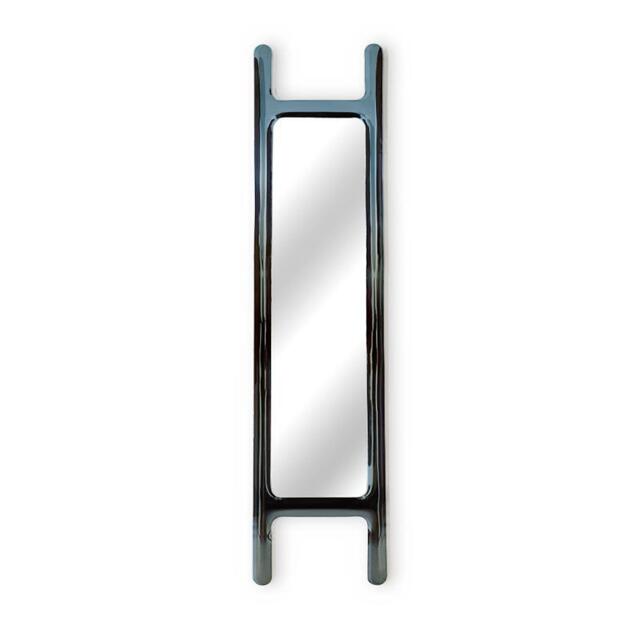Drab Mirror - Heat Collection - Zieta - Flamed Gold, Cosmic Blue