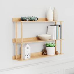 Platform 3 Wall Shelf - Natural Oak