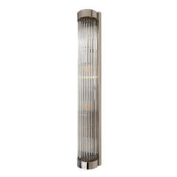 Nasir Long Wall Lamp, Nickel