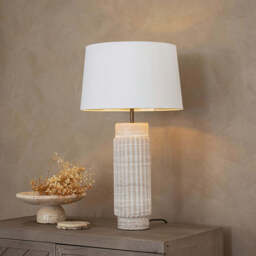 Oscar Table Lamp, With Opal 34cm Shade