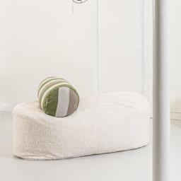 Oblong Teddy Pouf - TRIMM Copenhagen
