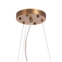 Aston Cylinder Brass Pendant Light - thumbnail 3