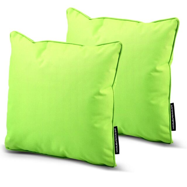 B Outdoor Cushion Twin Pack - Brights Collection, LIME