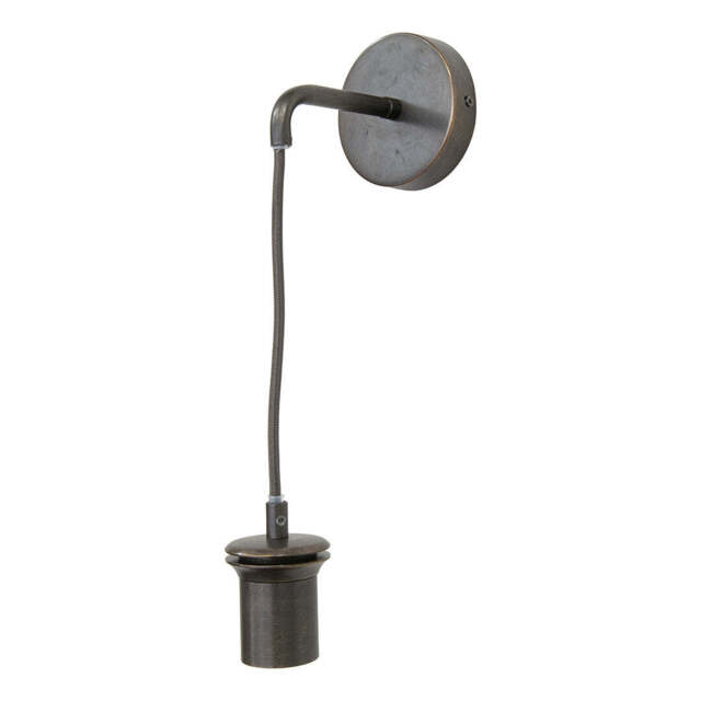 Astley Wall Pendant in Dark Bronze, Fitting Only